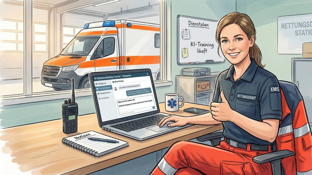 Sofort ausprobieren – Prompts für den Rettungsdienst