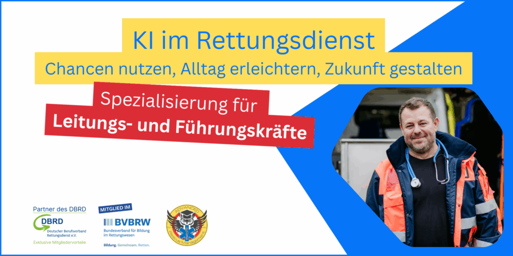 KI im Rettungsdienst. KI für Rettungswachenleitungen