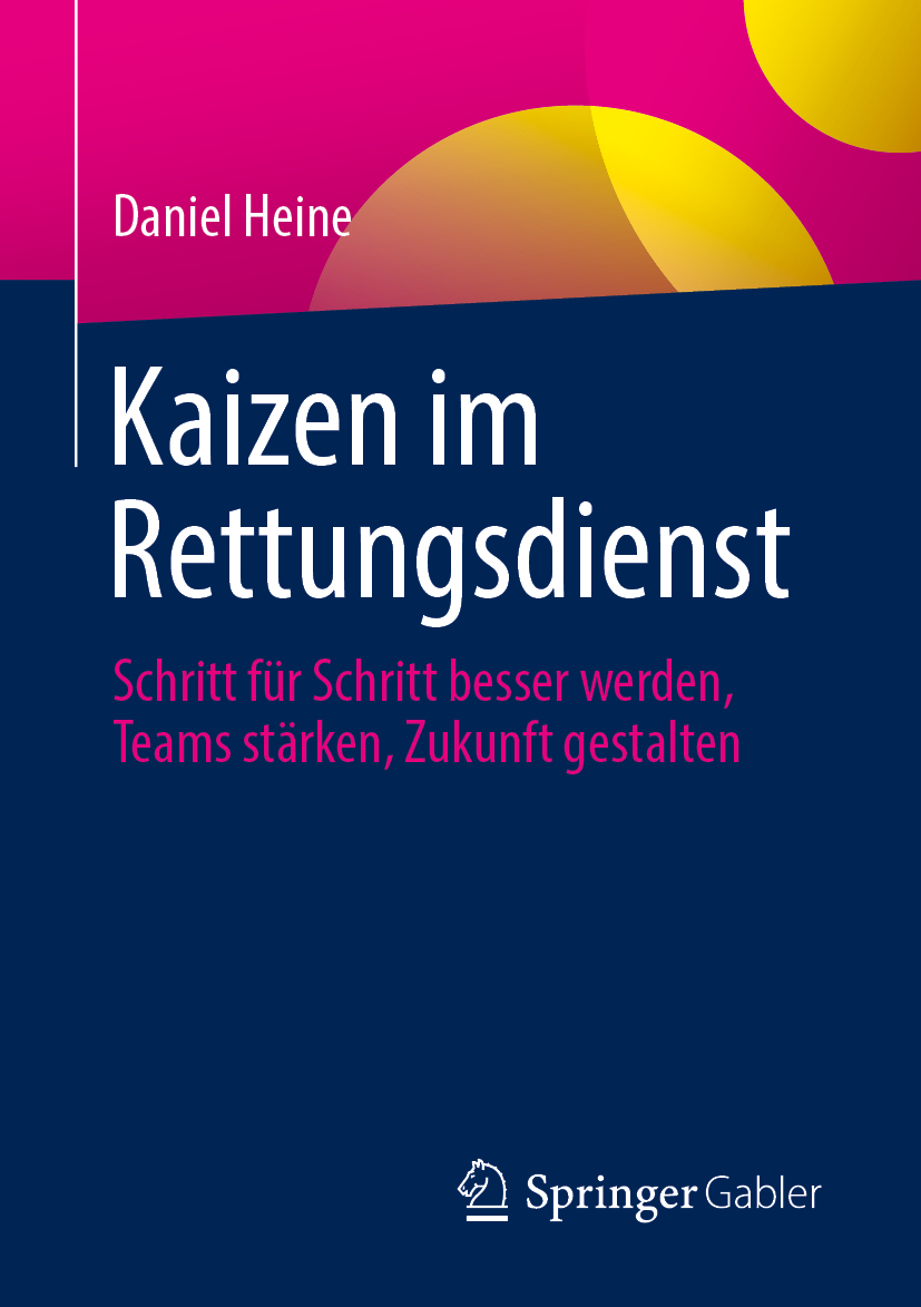 Buchcover „Kaizen im Rettungsdienst“ von Daniel Heine