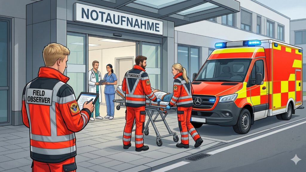 EMS Field Observer im Rettungsdienst