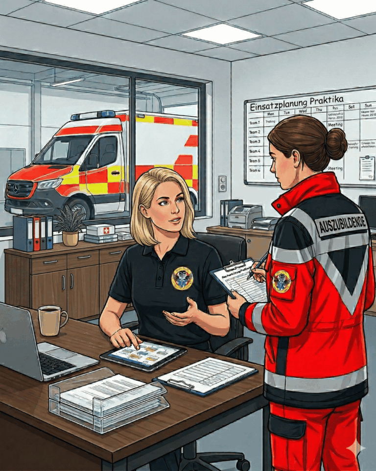 Leitende Praxisanleitung Rettungsdienst Ausbildungsleitung werden