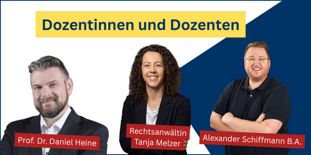 Team-Banner der Dozentinnen und Dozenten des Rettungsdienst Institut.